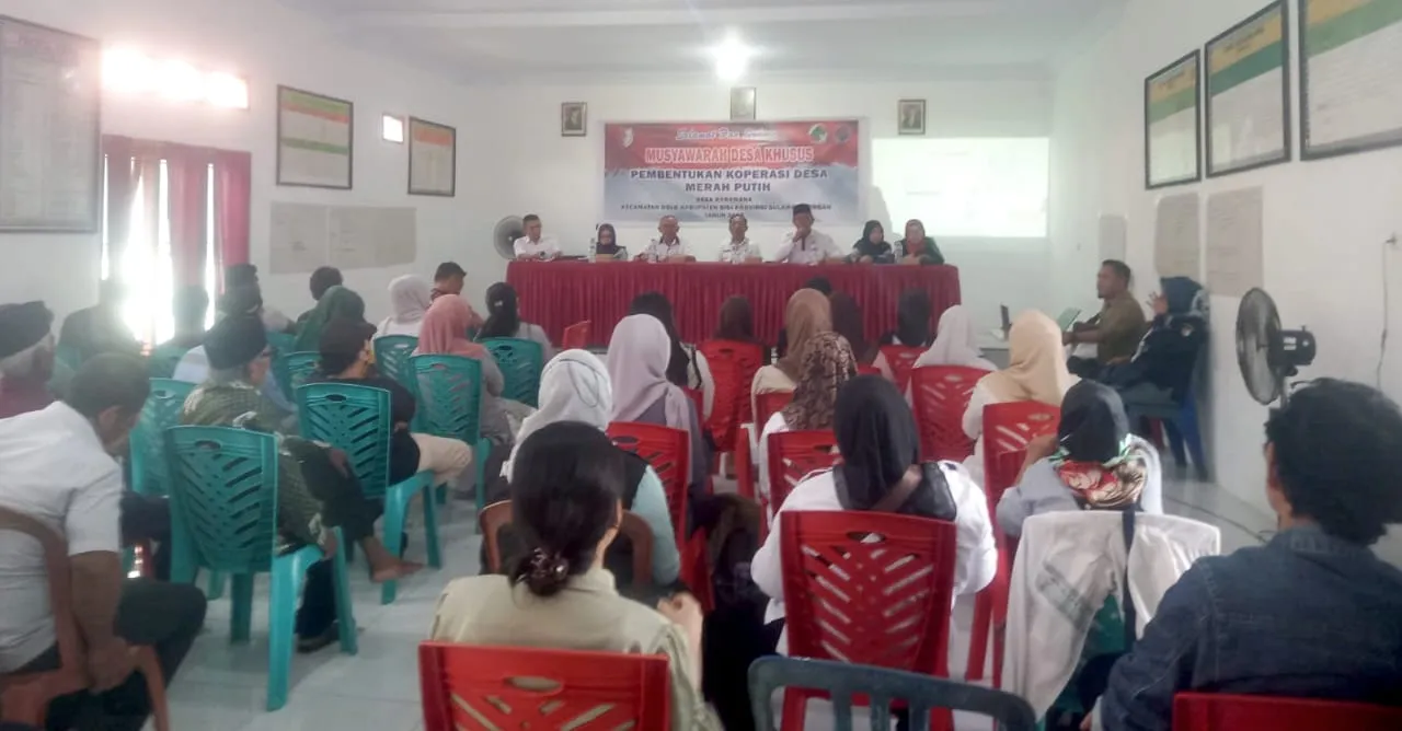 Desa Karawana Bentuk Koperasi Merah Putih, Siap Terima Dana Rp.3-5 Miliar