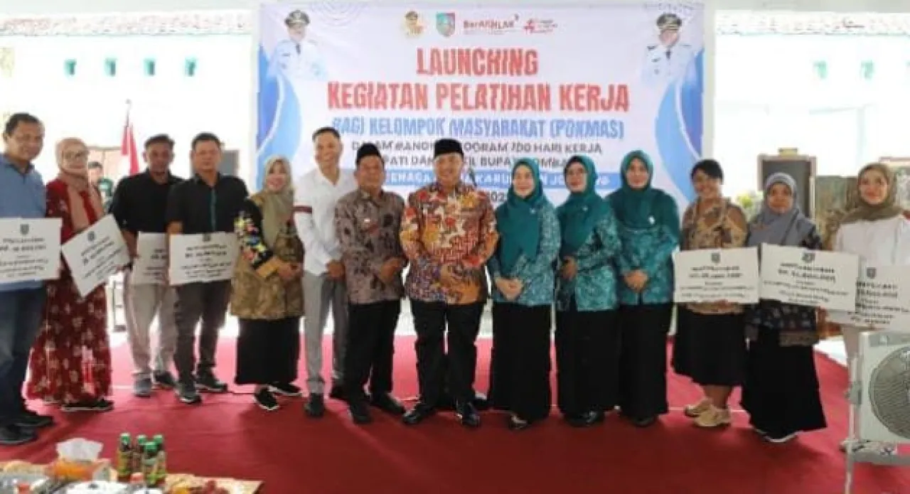 Pemkab Jombang Luncurkan Pelatihan Kerja untuk Tekan Pengangguran