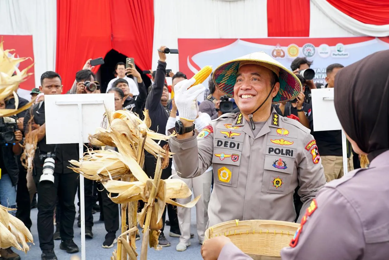 Ketahanan Pangan: POLRI Berkontribusi pada Keberhasilan Swasembada Jagung