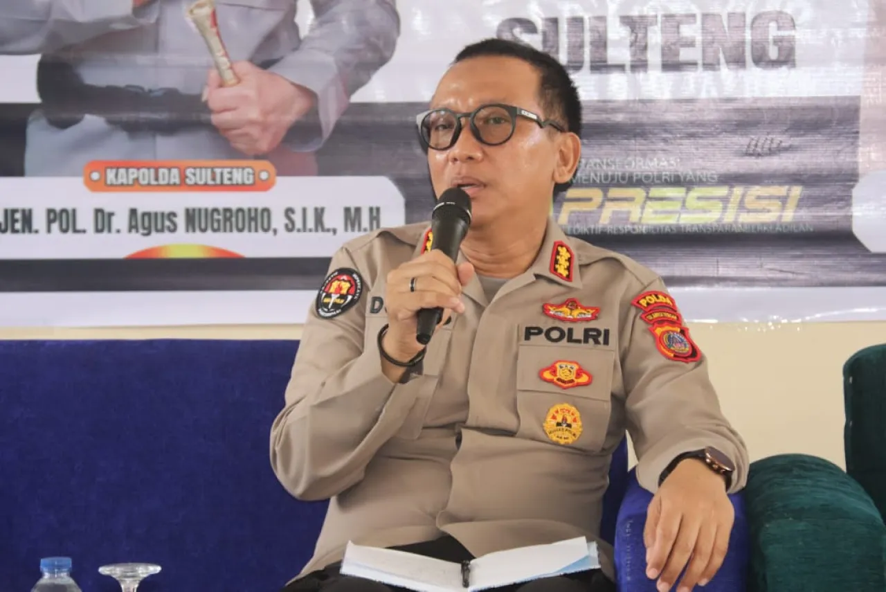 Sambut Hari Bhayangkara ke-79, Polda Sulteng Gelar Bakti Sosial di Car Free Day Palu