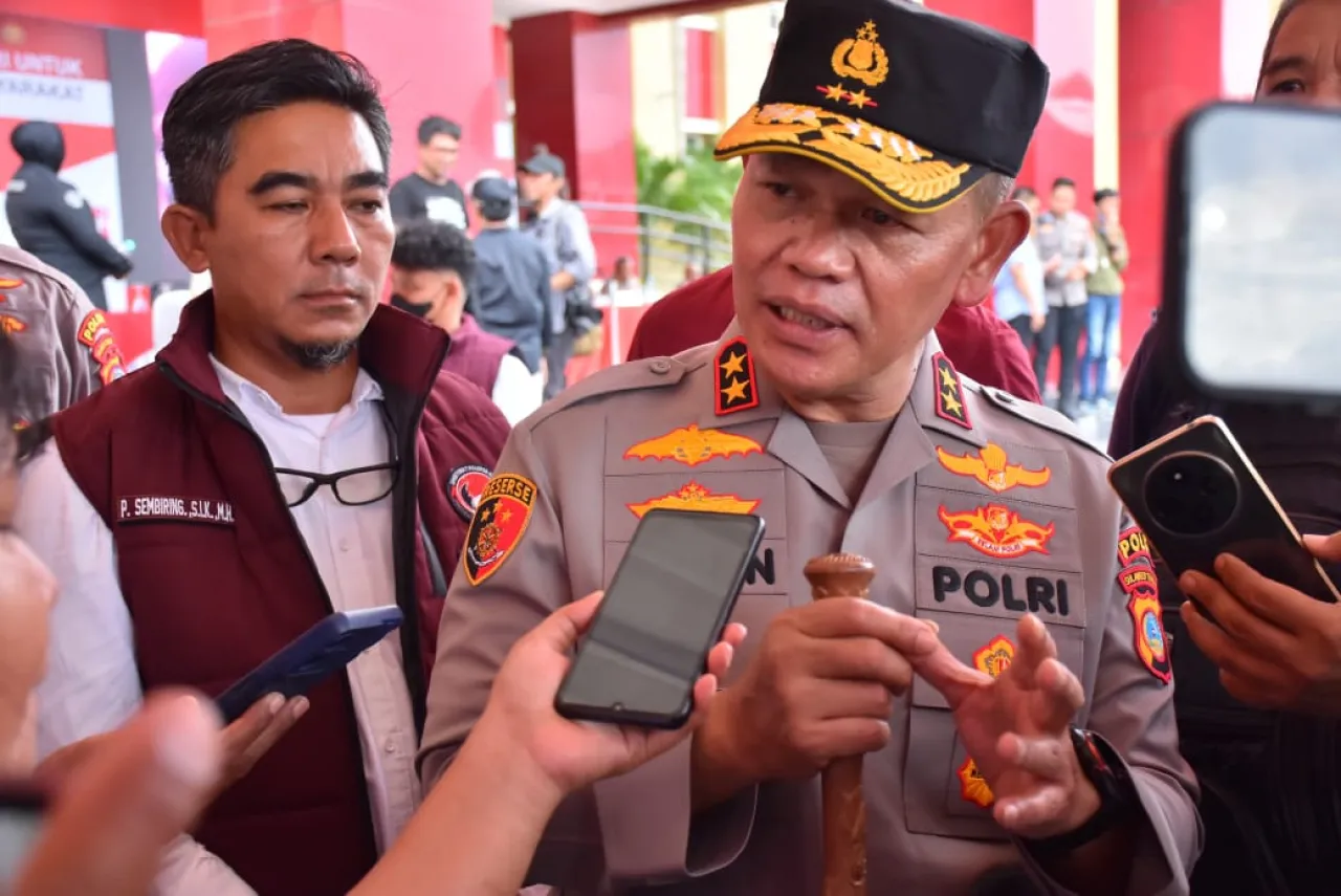 Jelang HUT Bhayangkara ke-79, Polda Sulteng Ungkap 66 Kasus Curanmor dan Tangkap 18 Tersangka