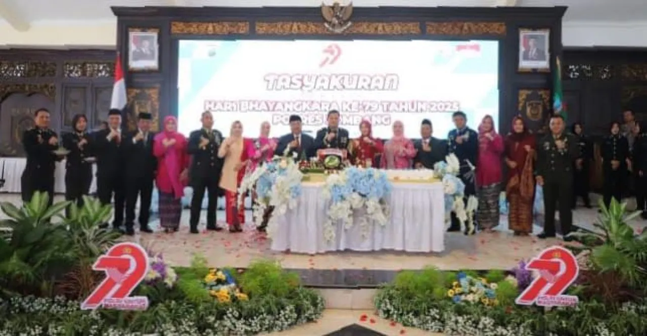 Tasyakuran Hari Bhayangkara ke-79, Polres Jombang Kukuhkan Sinergi dan Komitmen Pelayanan Masyarakat