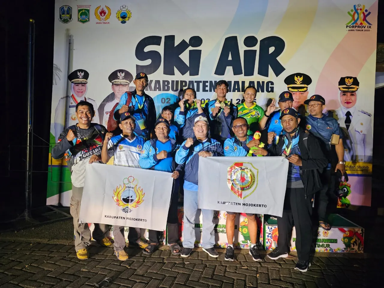 Debut Cemerlang, Atlet Ski Air Mojokerto Sumbang 5 Medali di Porprov Jatim IX 2025