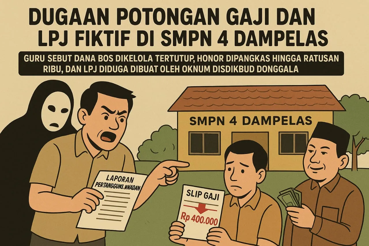 BOS Bermasalah, LPJ Diduga Dibuat Oknum Disdikbud