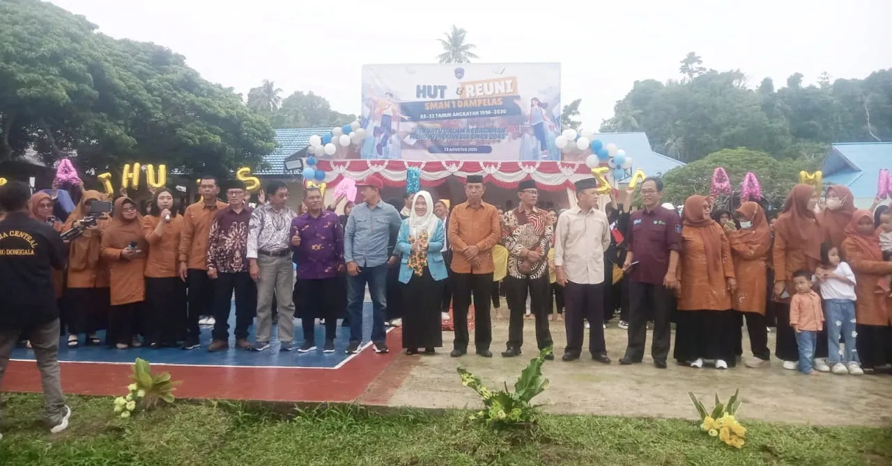 SMAN 1 Dampelas Rayakan HUT ke-32, Alumni 1996–2020 Gelar Reuni Akbar