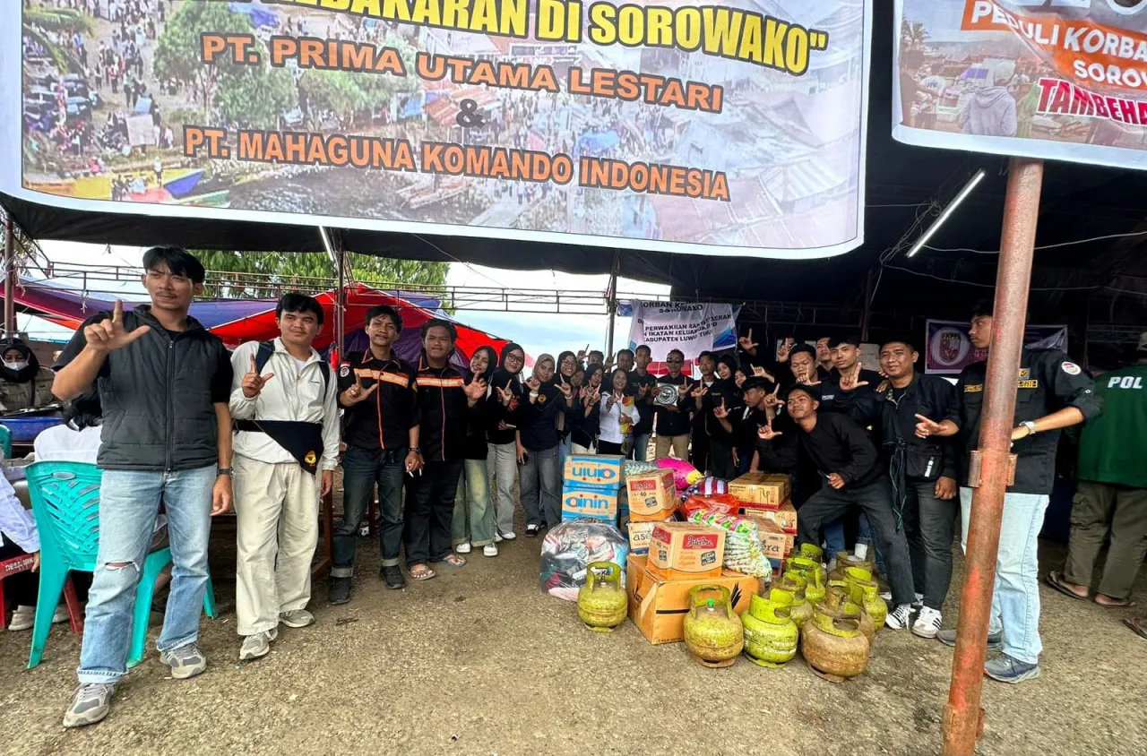 Kebakaran Luwu Timur, Mahasiswa UNANDA Bergerak: "Ini Tugas Kemanusiaan"