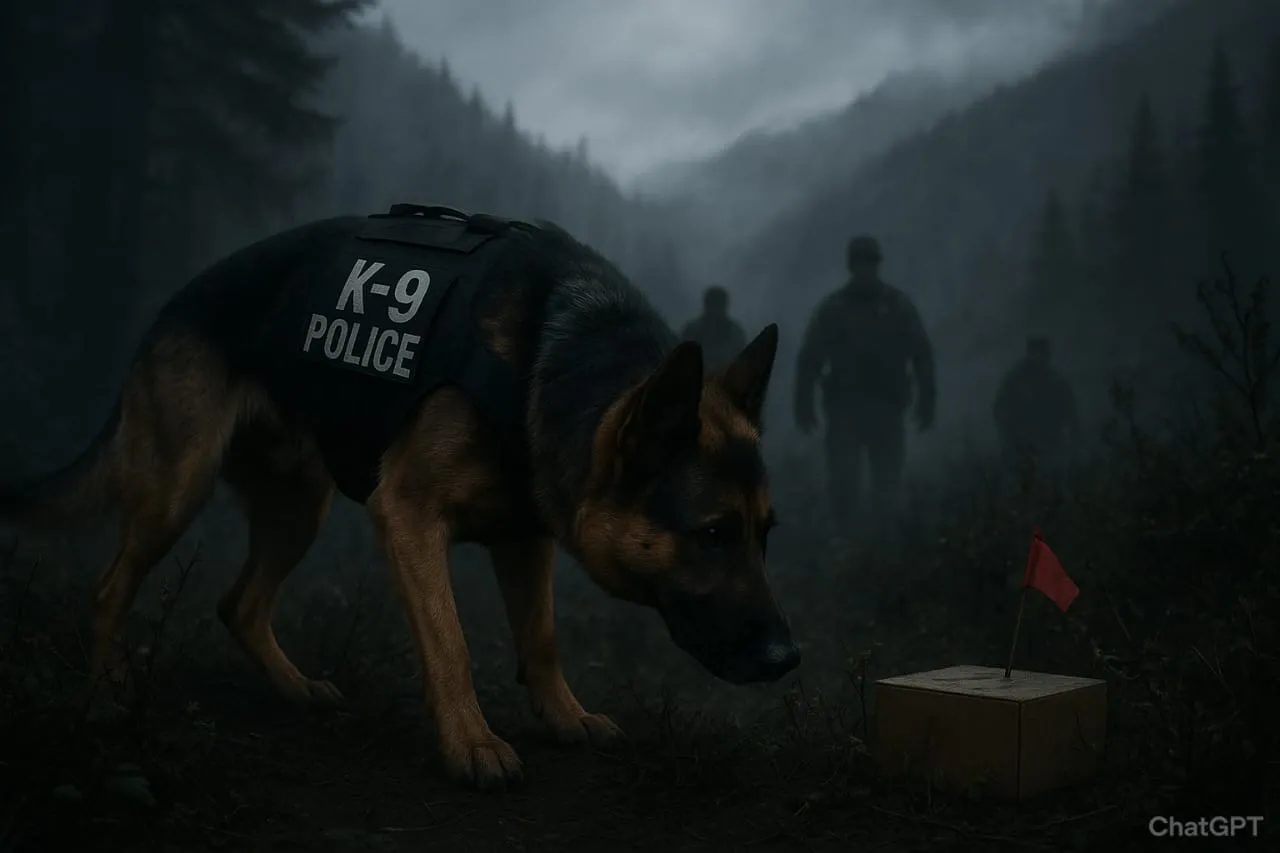 Anjing Pelacak Polda Jatim Bantu Ungkap Identitas Korban Mutilasi di Pacet