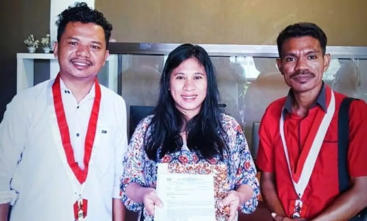 GMNI Kupang Laporkan Dugaan Penyalahgunaan Anggaran Kenaikan Tunjangan DPRD NTT ke Kejati