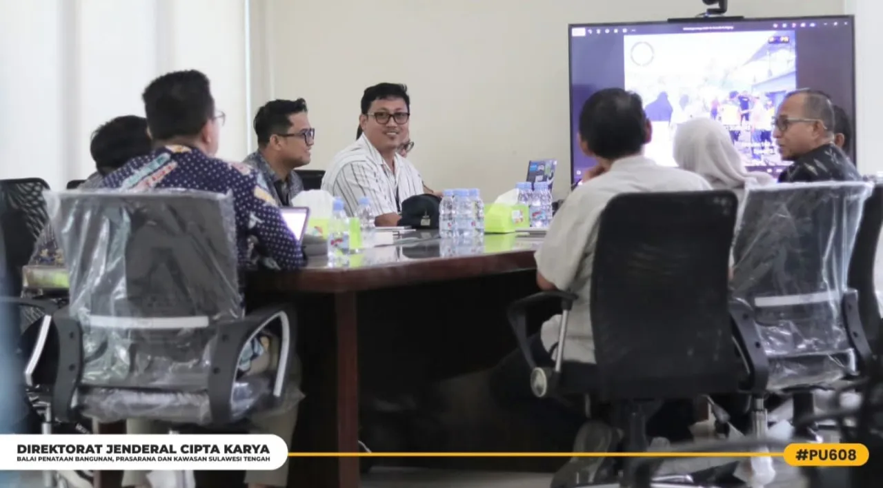 BPBPK Sulteng Bahas Road Map Penyerahan Aset Perumdam Uwe Lino dari Donggala ke Kota Palu