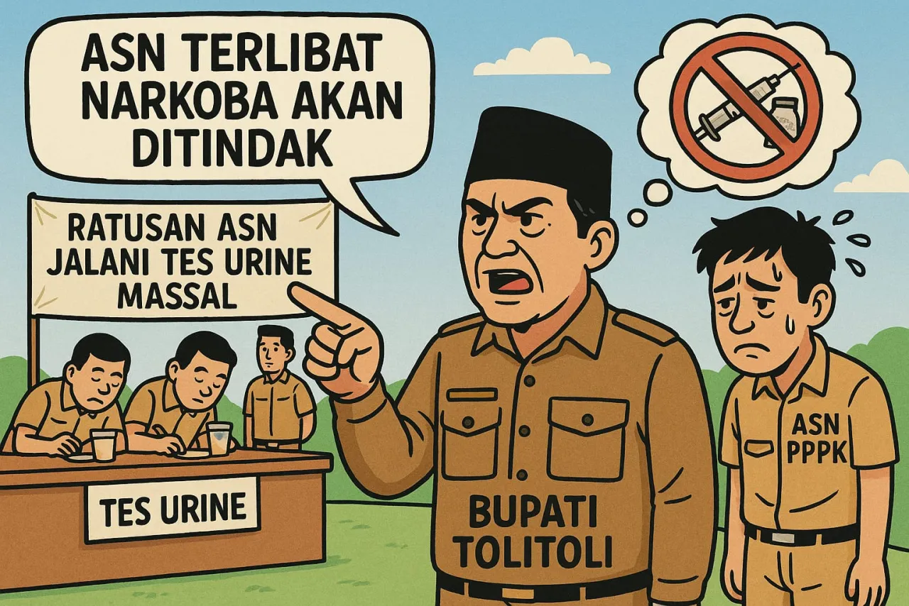 Bupati Tolitoli Tegas: ASN Terlibat Narkoba Akan Ditindak