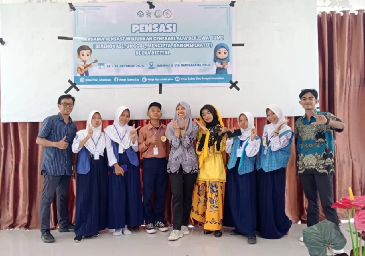 SMPN 4 Sigi Borong Juara di Ajang PENSASI UIN Datokarama Palu