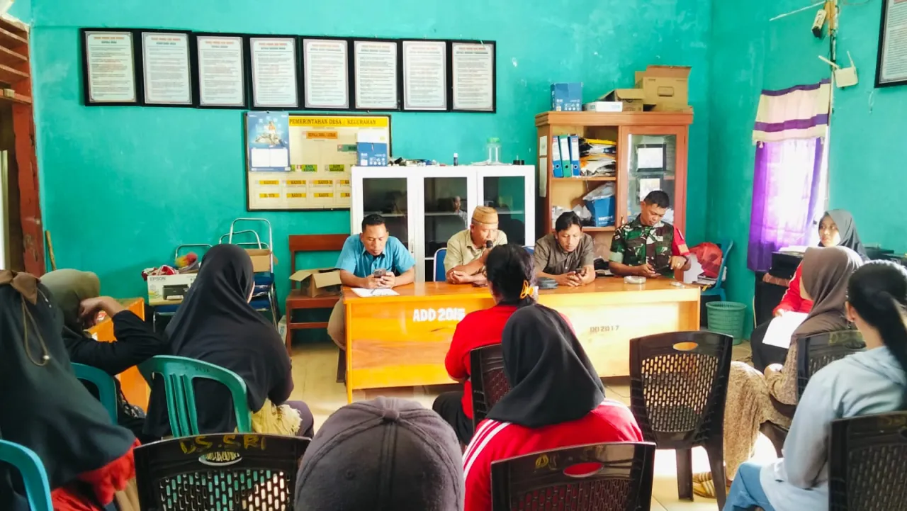 Koperasi “Merah Putih” Resmi Berdiri di Desa Sritabaang, Kades Ajak Warga Perkuat Ekonomi Gotong Royong