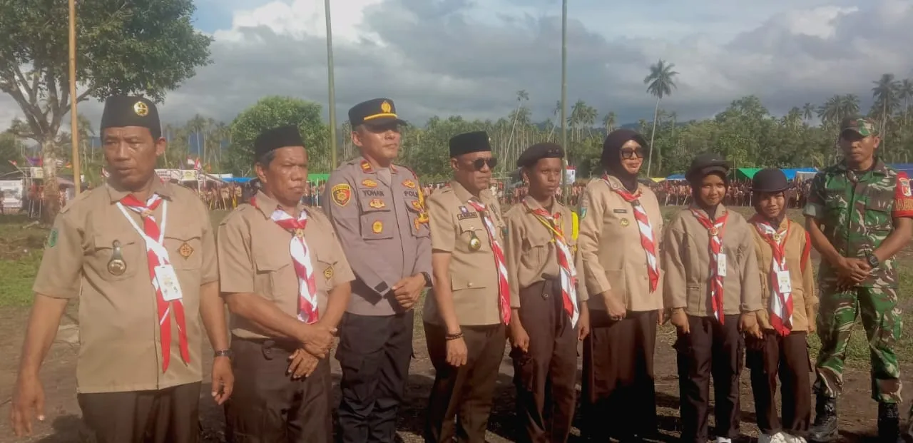 Kemah Rayon III Donggala Dibuka: Pramuka Didorong Cetak Generasi Tangguh dan Berkarakter