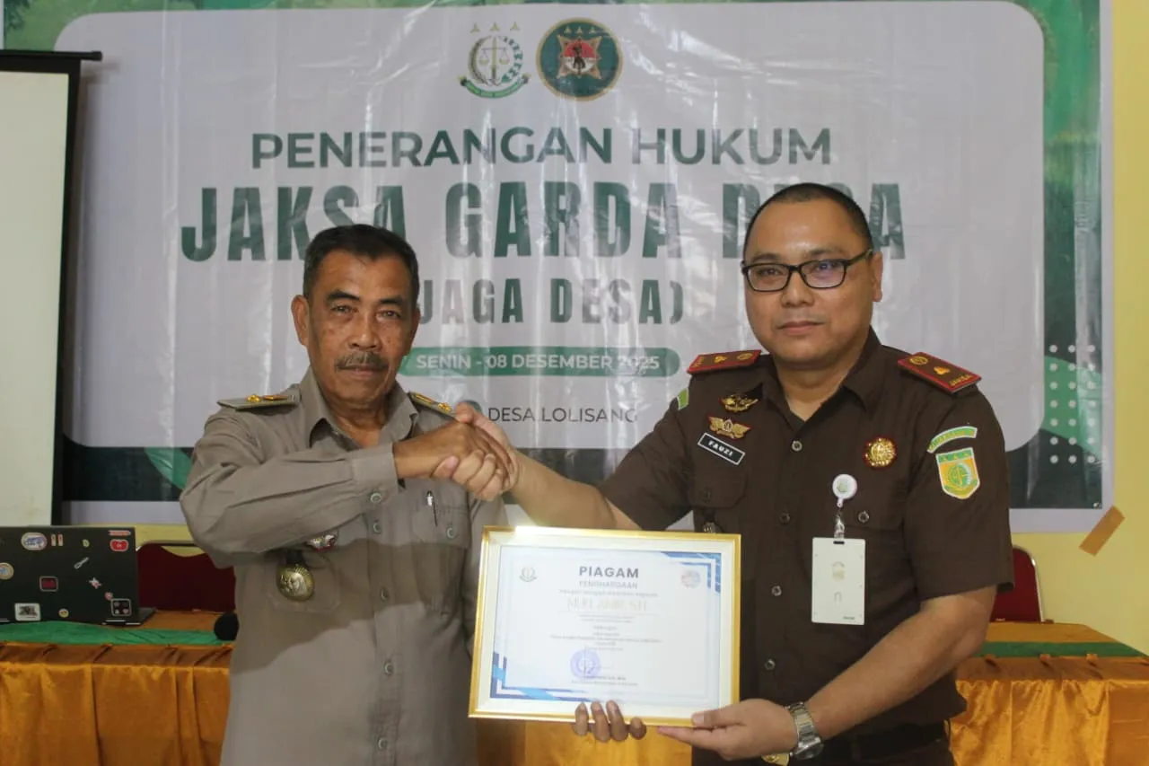Cabjari Kajang Gelar Penyuluhan Hukum "Jaga Desa" di Lolisang Sambut HAKORDIA 2025