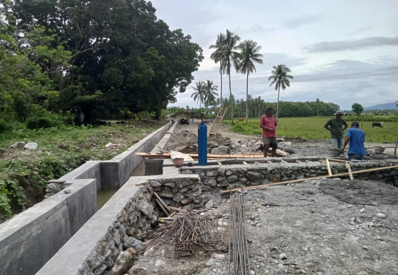 Pemprov Sulteng Kebut Rehabilitasi Bendung D.I Jono Oge