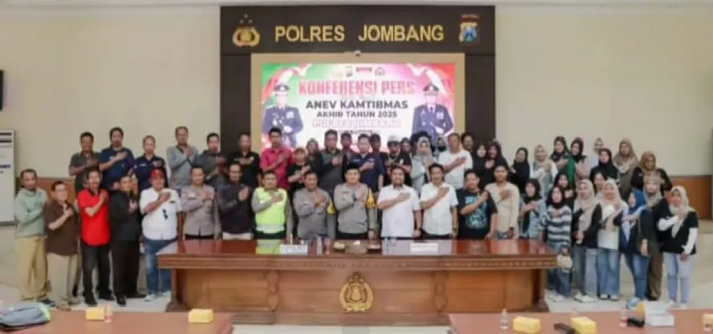 Anves Akhir Tahun 2025, Polres Jombang Klaim Kamtibmas Tetap Kondusif
