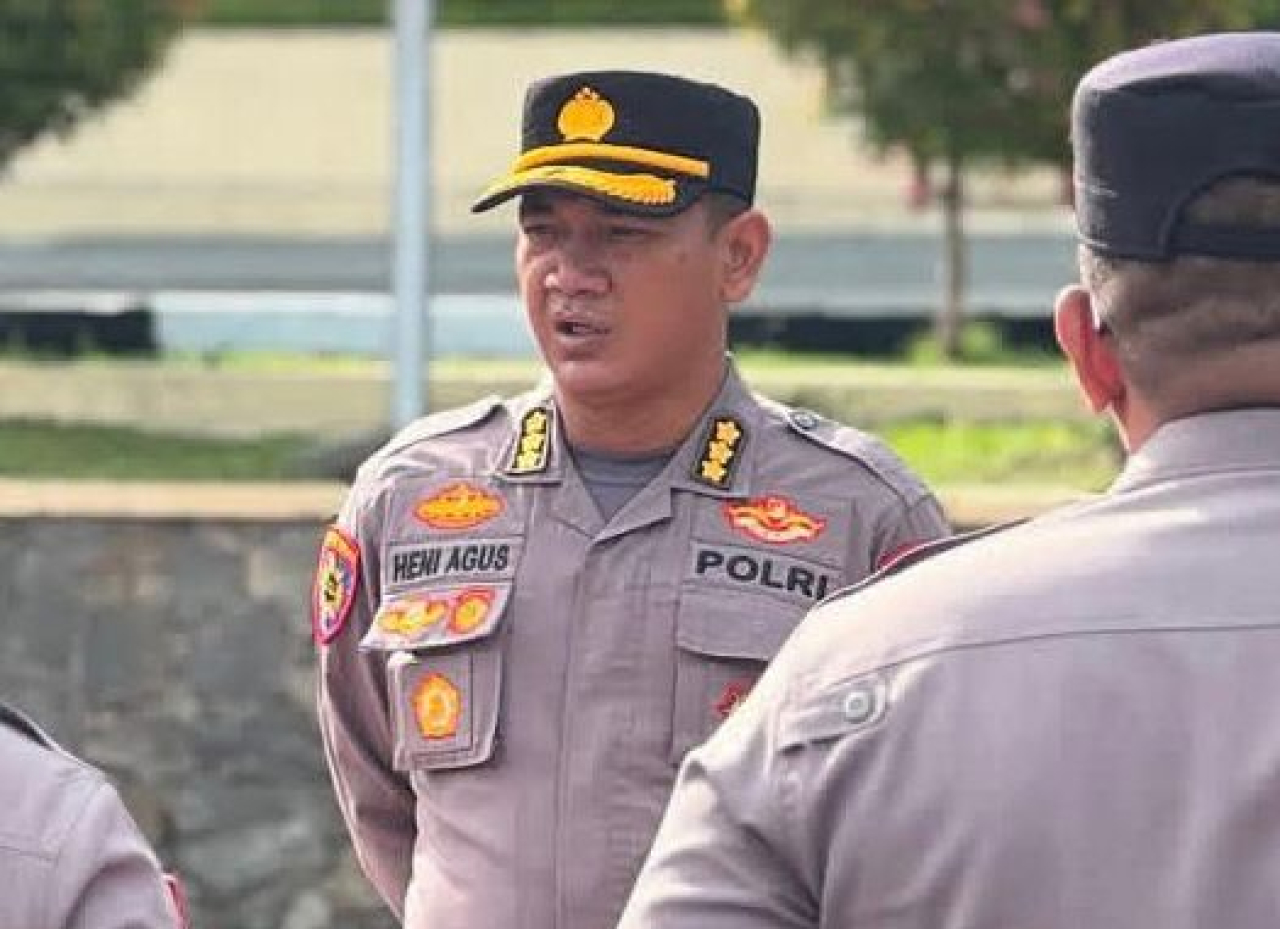 Kombes Pol. Heni Agus Sunandar, S.I.K., M.H. sebagai Kepala Operasi (Ka.Ops) Madago Raya Tahap III Tahun 2025 (foto : asri_beritaformat.com)
