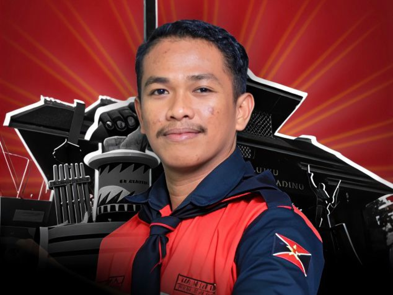 Sekretaris Jenderal Gerakan Aktivis Mahasiswa (GAM) Luwu Raya, Rihal Tamsin (foto : aswin_beritaformat.com)