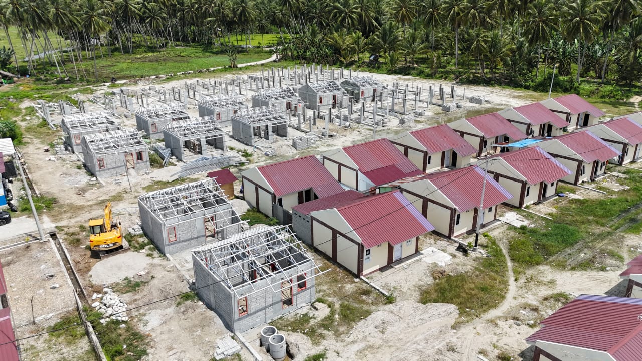 Progres pembangunan RISHA mengalami deviasi 9,2?ri target awal 8,88% (foto : agus_beritaformat.com)