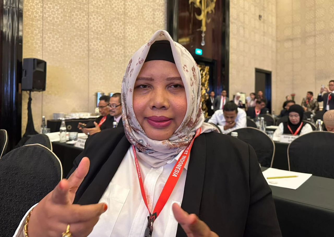 Ketua Lembaga Pengacara Rakyat Sulteng, Hartati Hartono (foto : ashari_beritaformat.com)