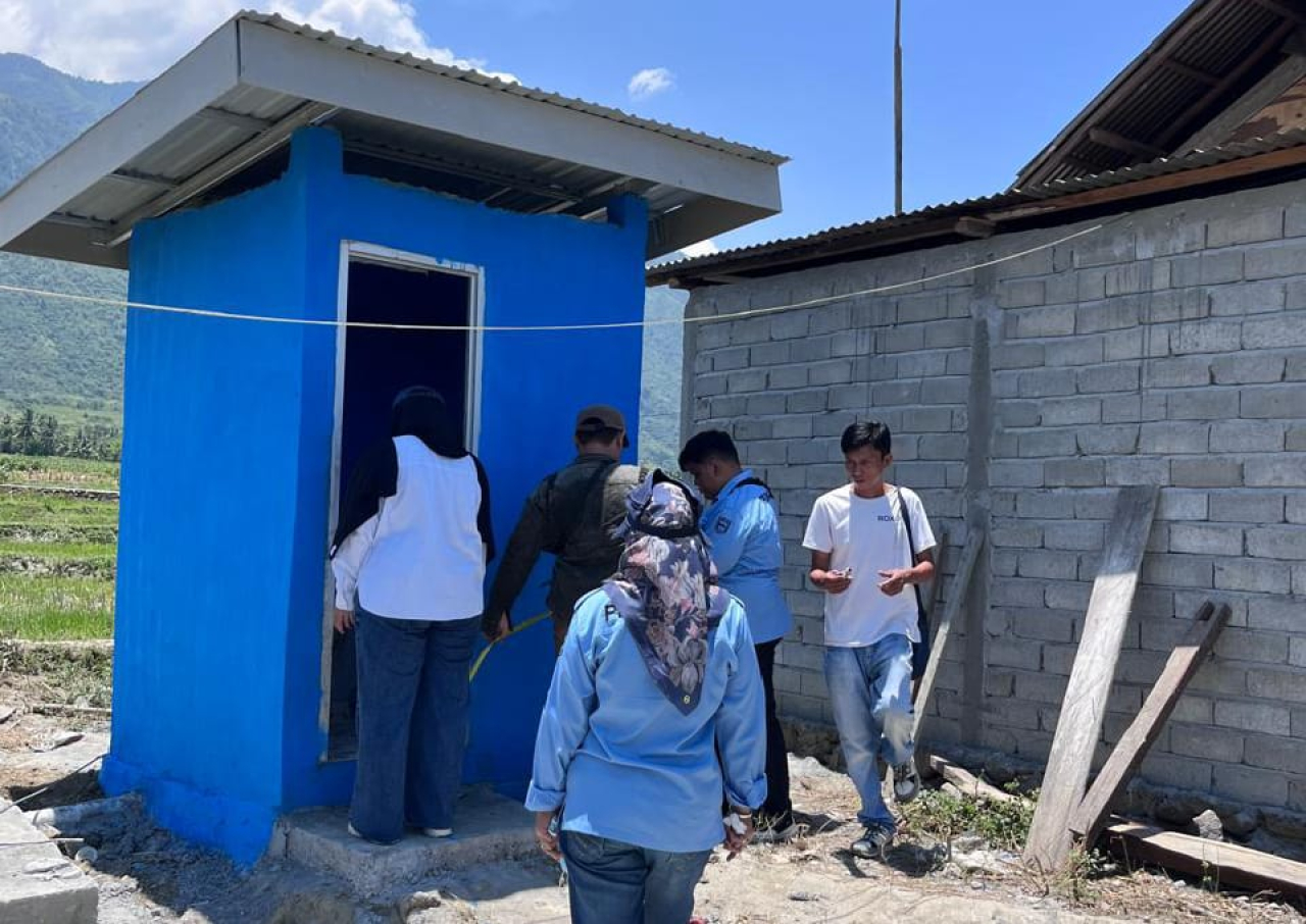 Program MCK yang sudah terealisasi dibeberapa kabupaten yang ada di provinsi sulawesi tengah kini sudah bisa dimanfaatkan oleh warga (foto : agus_beritaformat.com)