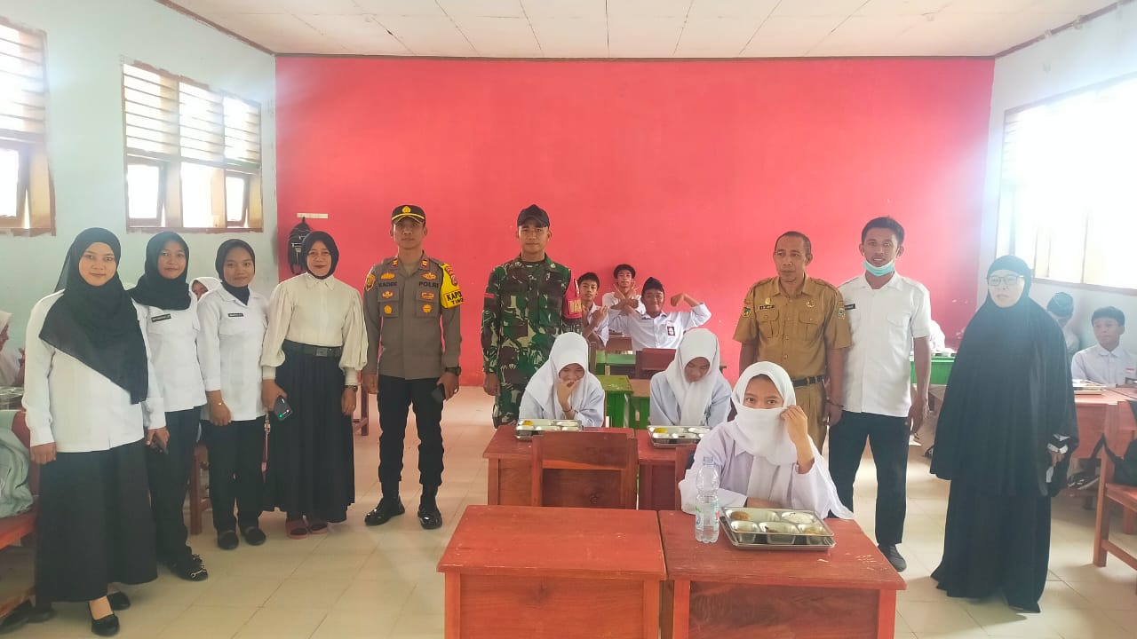 Sinergitas Forkopimda Tinombo atasi stunting pada siswa siswi di wilayah Kecamatan Tinombo (foto : asri_beritaformat.com)