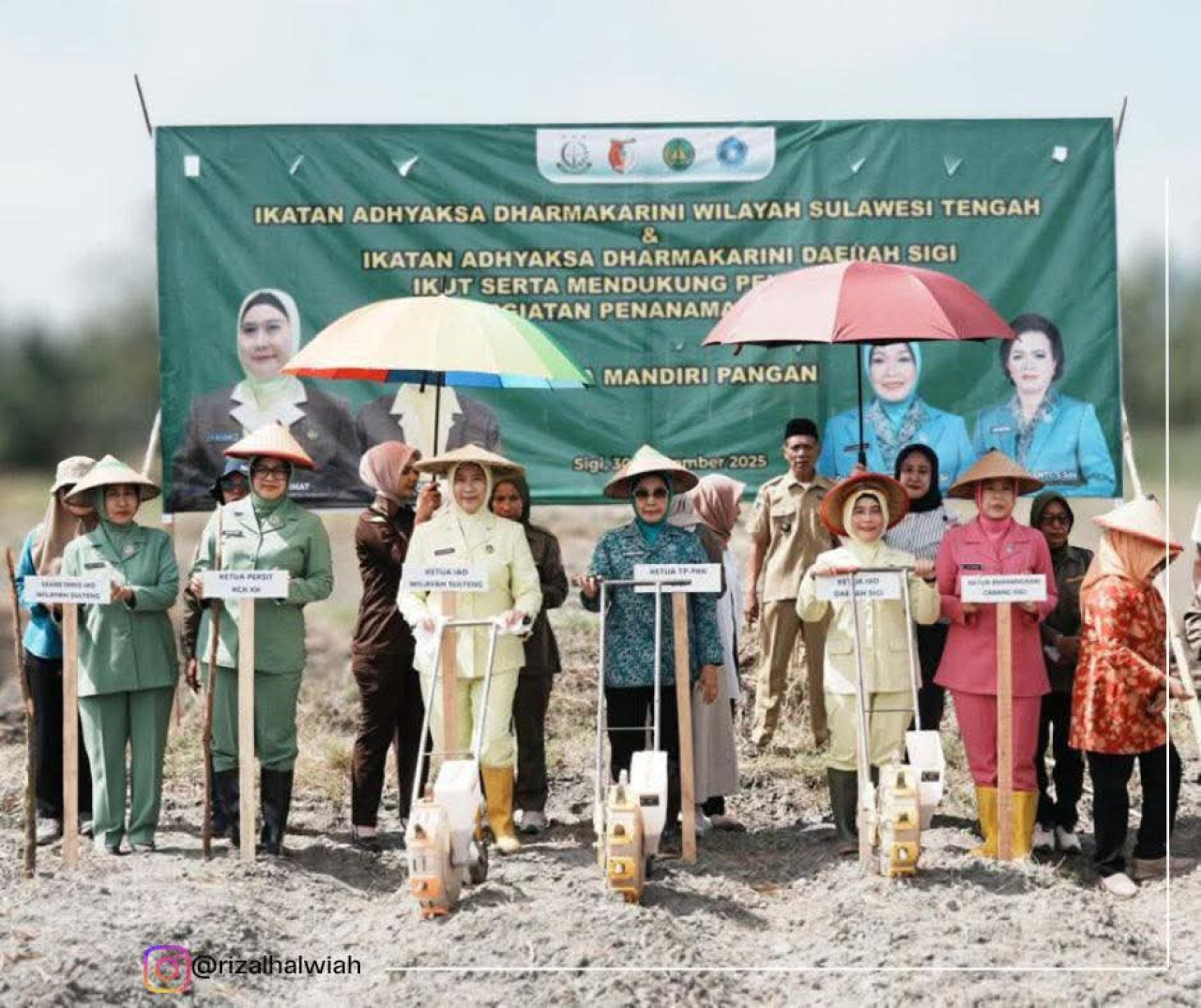 kolaborasi lintas organisasi perempuan di Kabupaten Sigi untuk penguatan dan kemandirian ketahanan pangan (foto : anjasman_beritaformat.com)