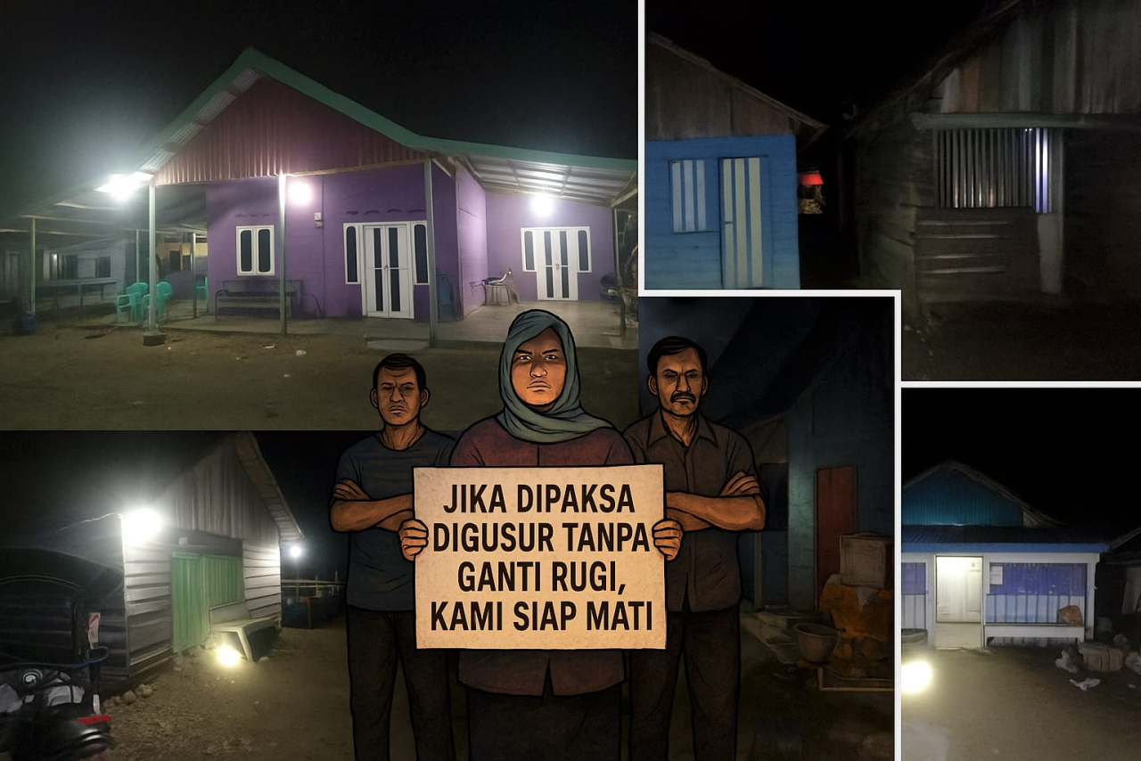 Gambar ilustrasi penolakan relokasi tanpa ganti rugi (redaksi beritaformat)