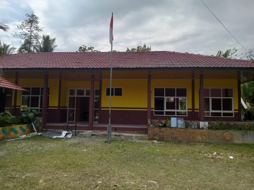 Progres Revitalisasi SLB Negeri Dalaka Rampung dikerjakan (foto : agus_beritaformat)