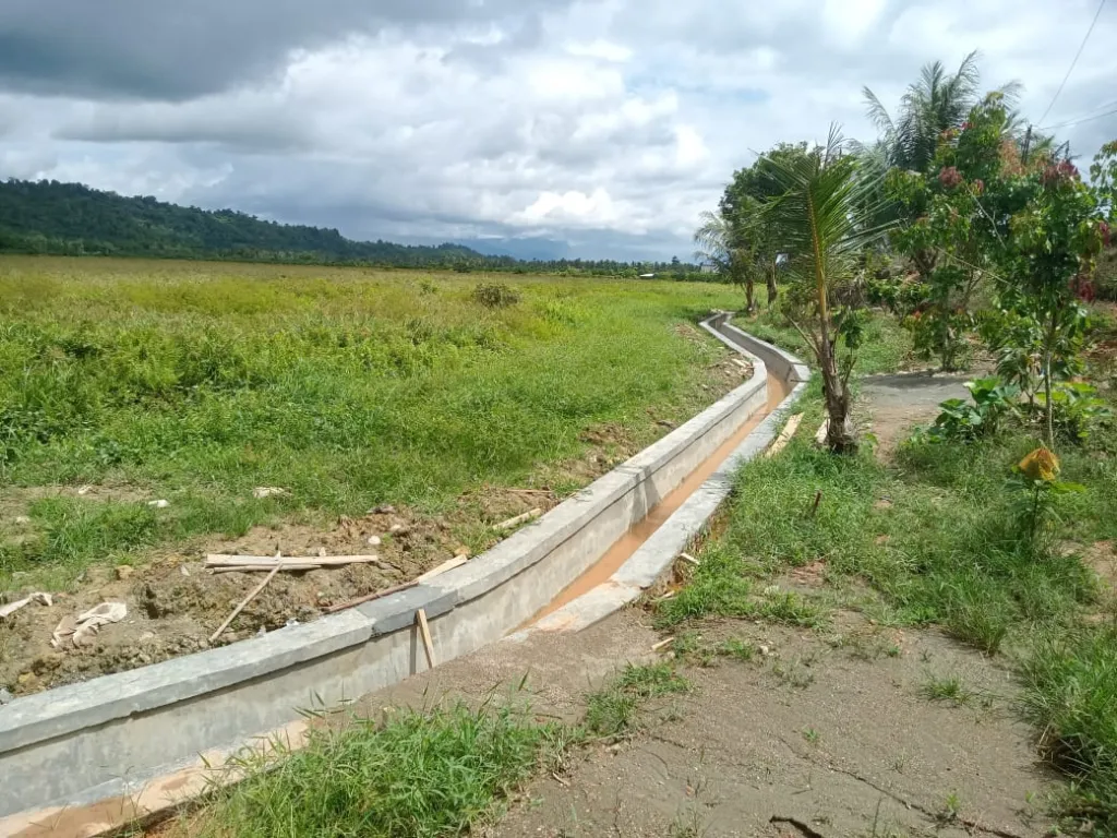 Irigasi INPRES Tahap III Hidupkan Sawah Tidur 15 Tahun di Desa Silondou