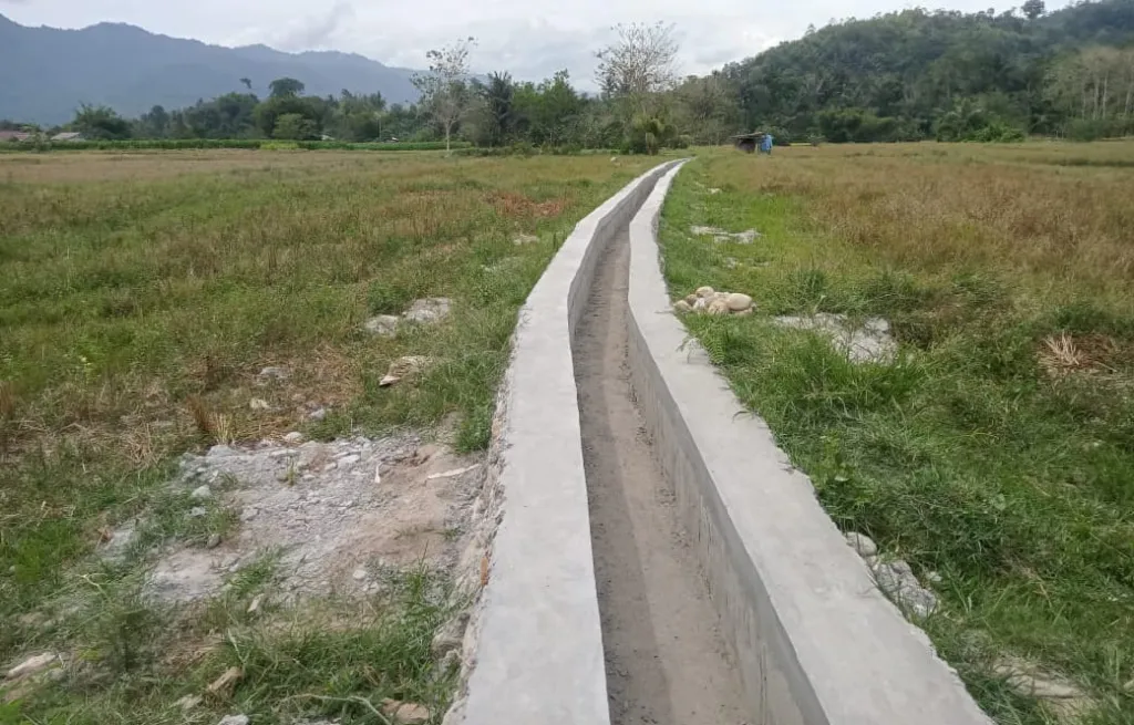 Inpres Irigasi Palolo Dukung Ketahanan Pangan
