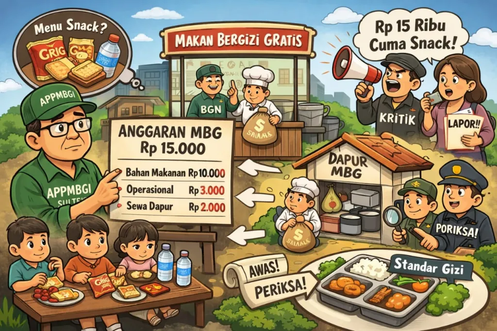 APPMBGI Sulteng Klarifikasi Menu MBG: Rp15 Ribu Tak Hanya untuk Bahan Makanan