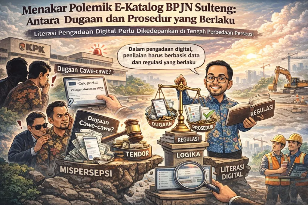 Menakar Polemik E-Katalog BPJN Sulteng: Antara Dugaan dan Prosedur yang Berlaku