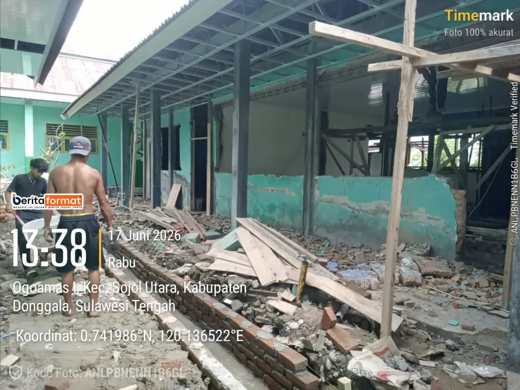 MTSS DDI Ogoamas Dapat Revitalisasi, Ruang Kelas dan Toilet Baru Dibangun