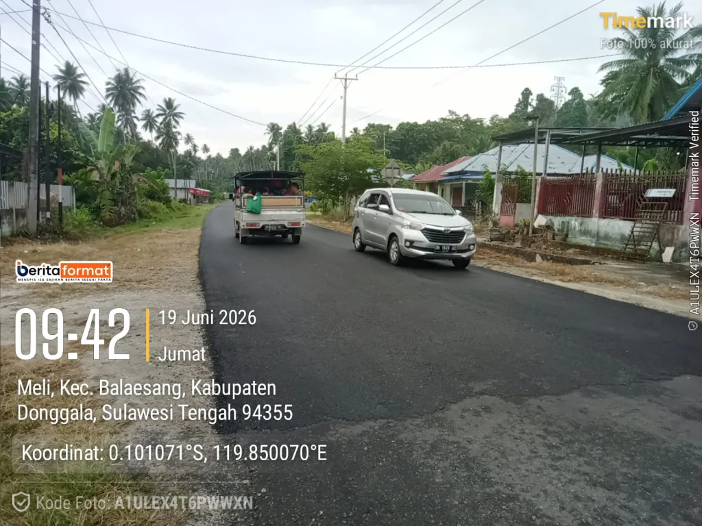 Warga Sambut Baik Perbaikan Jalan Trans Sulawesi