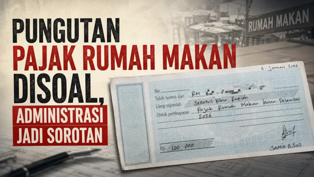 Pungutan Pajak Rumah Makan Disoal, Administrasi Jadi Sorotan