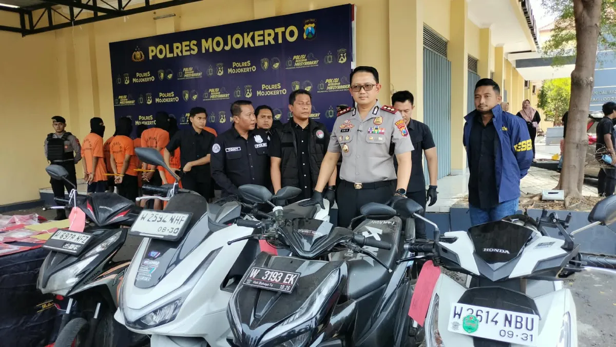 Lima Hari Menjabat, Kapolres Mojokerto Gasak 11 Kasus Kriminal
