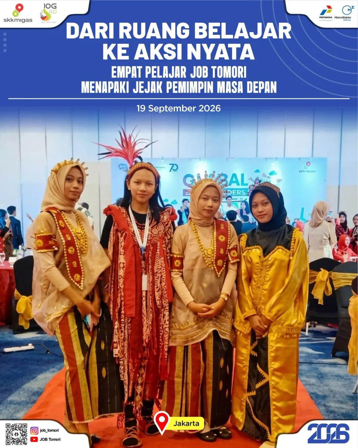 Kuota Moilong Masih Misteri, JOB Tomori Bungkam Soal Delegasi Pelajar ke Jakarta