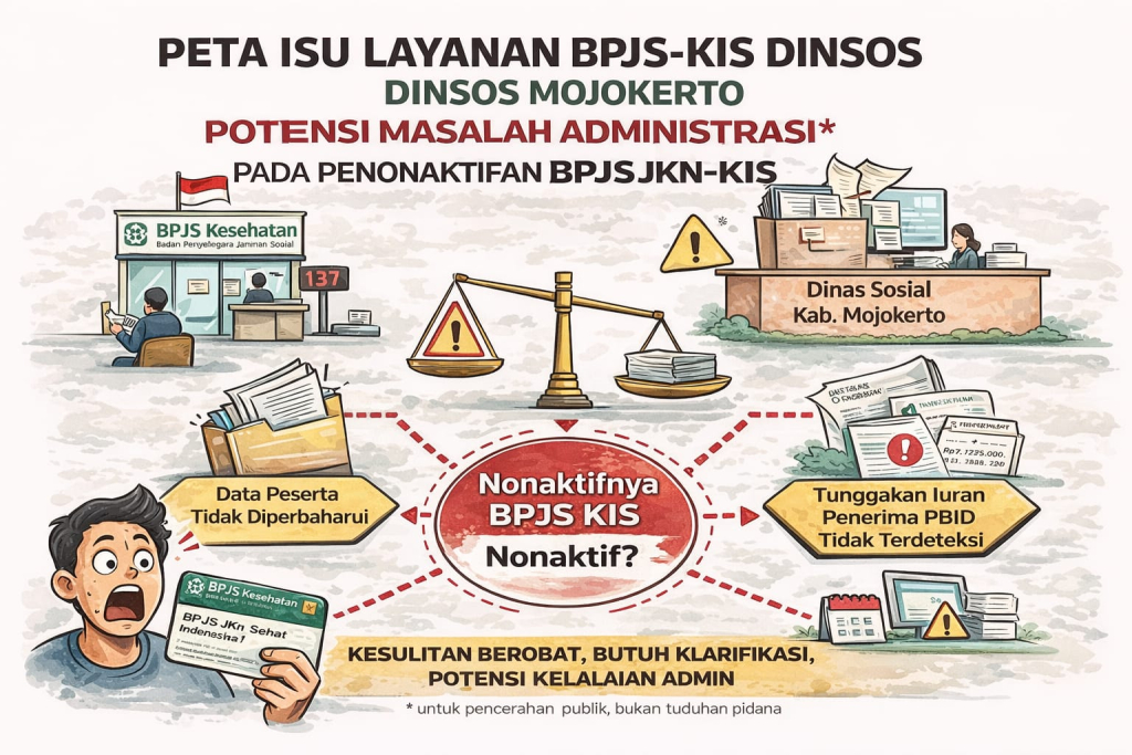 Gambar ilustrasi peta isi pencabutan BPJS KIS (dokumentasi redaksi)
