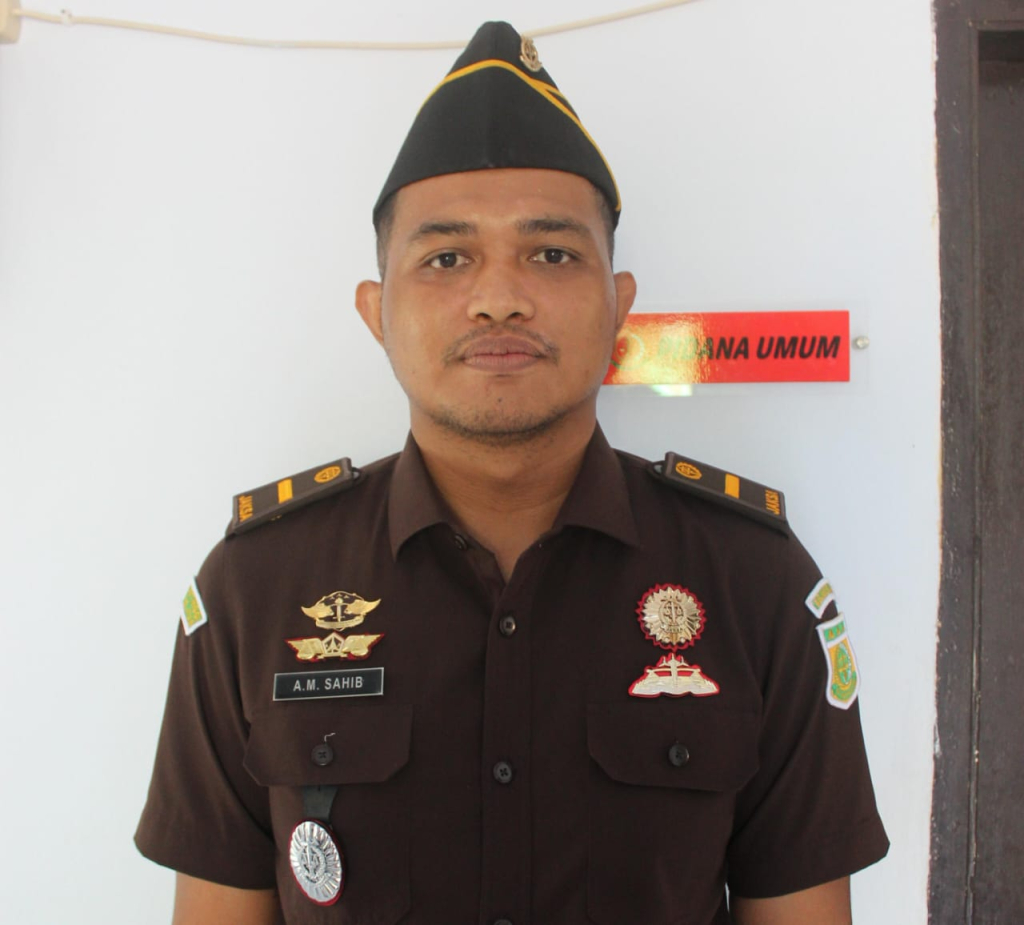 Muh. Sahib, SH. MH., Kasubsi Tindak Pidana Umum, Tindak Pidana Khusus dan Pemulihan Aset Cabjari Kajang (foto : asri_beritaformat)