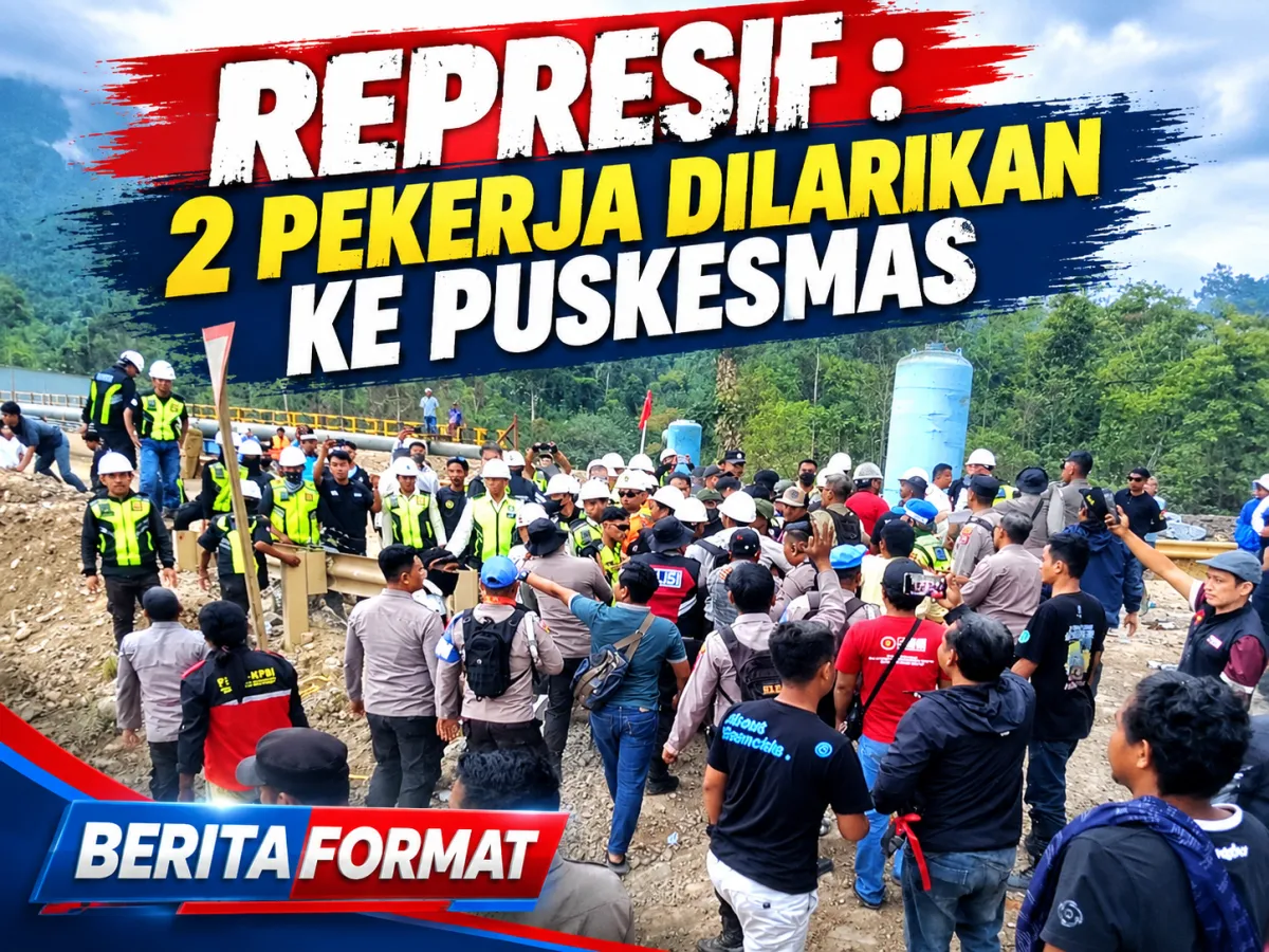 Mogok Kerja Memanas, Dua Pekerja Dilarikan ke Puskesmas